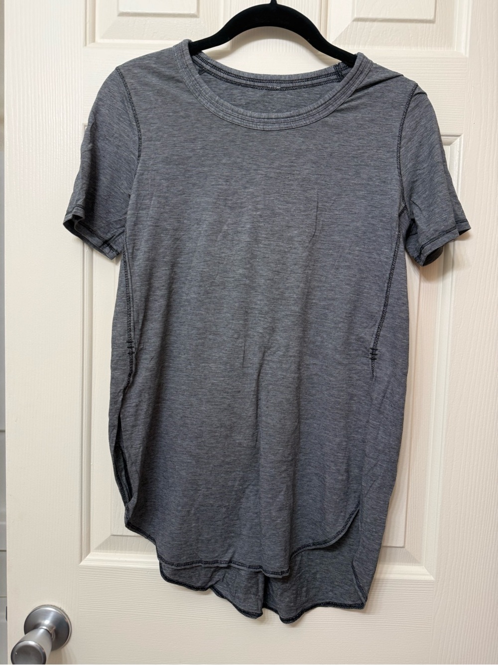 lululemon athletica Short Sleeve Crewneck Top - Heather Gray